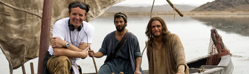 Mark Burnett on the boat with Peter and Jesus